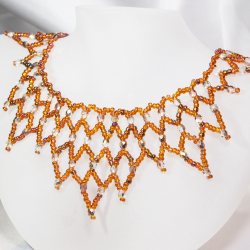 Necklace - Waterfall Surya - Necklace - Laiton bronze